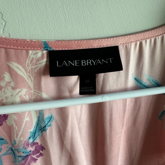 Lane Bryant - Pink Floral Blouse - Picture 7 of 11